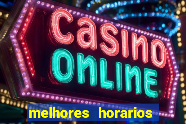 melhores horarios para jogar fortune ox